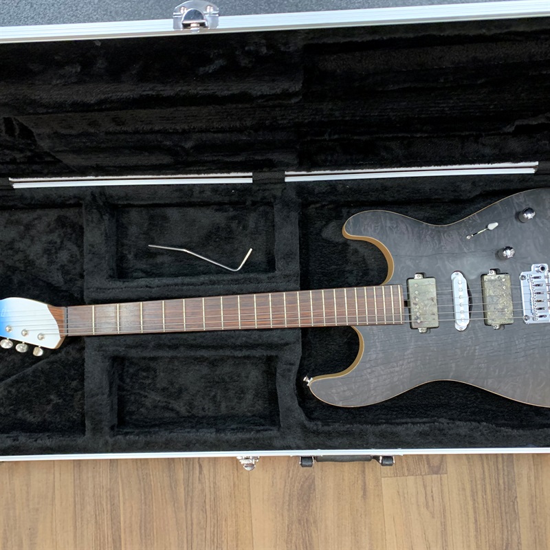 SAITO Guitars S-622 HSH Cloud Black/Water Sky Headの画像